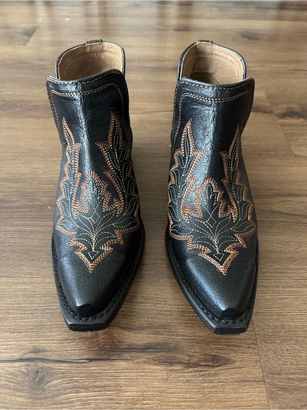 Ariat Women's Dixon Low Heel Western Boots - Bohemian Black - Picture 2 of 9